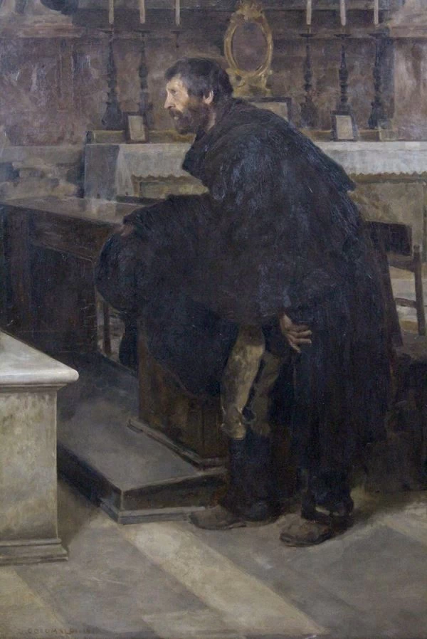 Fedele in preghiera
